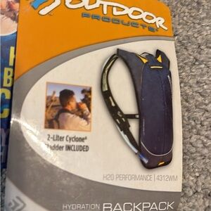 Outdoor Products Blue Hydration Backpack